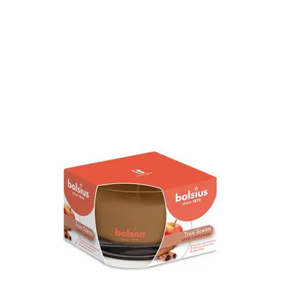 Obrázek produktu pro Bolsius Duftglas flach Apple Cinnamon