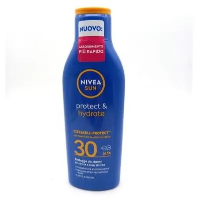 Image de Nivea Sun protège et hydrate - Lait solaire SPF 30, 200 ml