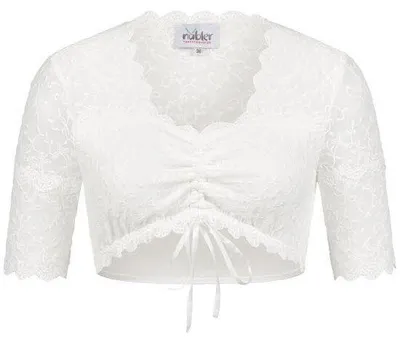 Produktbild von Dirndlbluse Kurzarm Nena in Creme von Nübler Größe 38