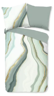 Immagine prodotto di Copripiumino "Good Morning" - Verde - (135x200 cm) - Cotone
