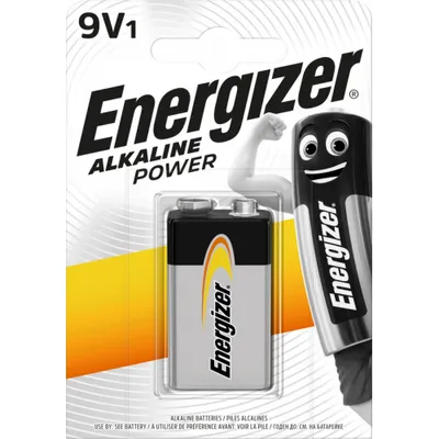 Obrázek produktu pro Baterie Energizer ALKALINE POWER 9V 1ks