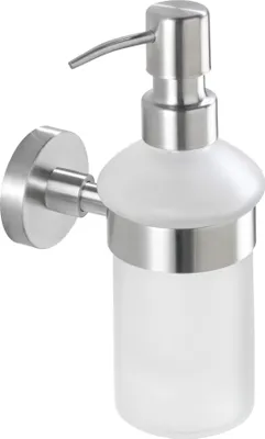 Produktbild von WENKO Seifen Spender Wand Montage Dosierer 200ml Pump Lotion Flüssig