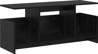 Immagine prodotto di vidaXL supporto TV look rovere nero 102 x 35 x 45 cm materiale a base di legno