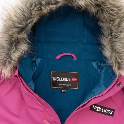 Immagine prodotto di Trollkids Kirkenes Tuta da neve per bambina, rosa, tuta da sci, tuta invernale, abbigliamento outdoor 387-231 387-243