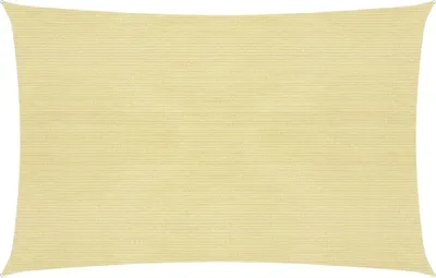 Produktbild von Sonnensegel 160 g/m² Beige 2,5x4 m HDPE
