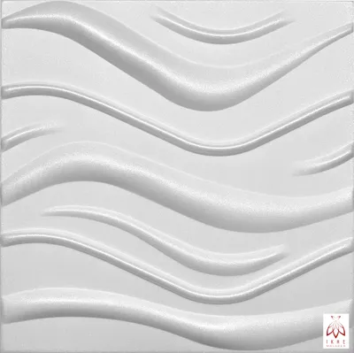Produktbild von 3D Paneele Wandpaneele Polystyrol XPS – Styropor Verkleidung für Wand & Decke – 50x50 cm (0,25 m²) – Leicht, Flexibel & Einfach zu Montieren