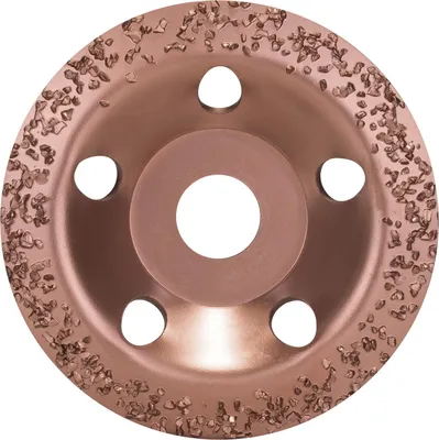 Produktbild von Carbide-Schleifkopf, Ø 115mm, grob, schräg (Bohrung 22,23mm)