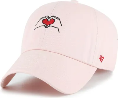 Image de Casquette 47 Brand Love Base Runner Icon 47 Clean Up Pink