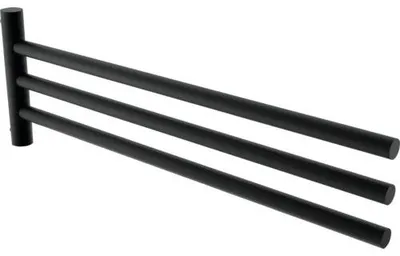 Immagine prodotto di Portasciugamani girevole Nimco BRC 11096-3-90, 420 mm, nero