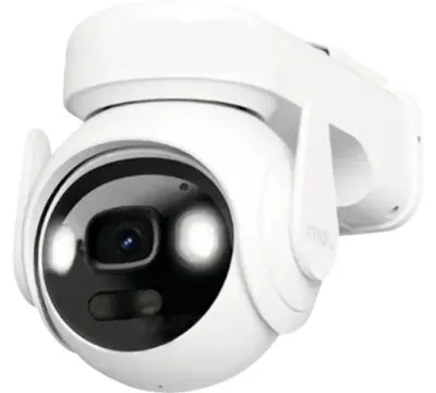 Produktbild von Imou AOV PT 5MP, IP-Sicherheitskamera, Draußen, Kabellos, Wand, Weiß, Turret