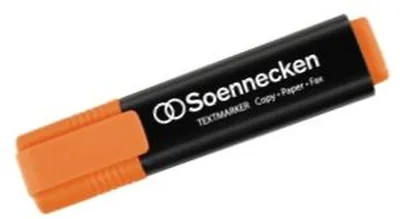 Produktbild von Soennecken Textmarker 3396 2-5mm Keilspitze orange