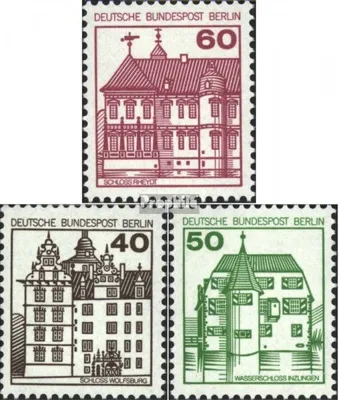 Produktbild von Briefmarken Berlin (West) 1979 Mi 611A,614A-615A (kompl.Ausg.) postfrisch Burgen/Schlösser
