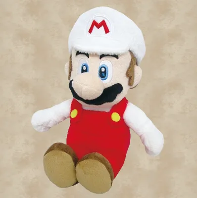 Obrázok produktu pre Plyšová figúrka Ohnivý Mario - Super Mario