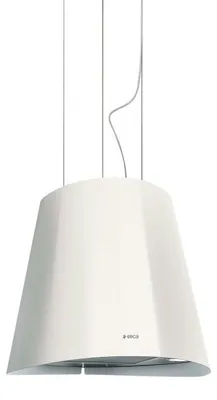 Produktbild von Dekorative inselhaube 50cm 620m3/h weiß Elica PRF0071972D