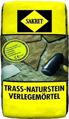 Produktbild von 25kg Trass-Naturstein-Verlegemörtel TNV