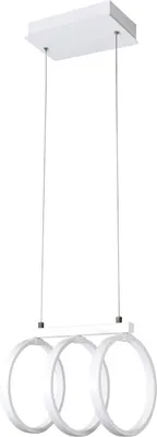 Obrázek produktu pro LED závěsné svítidlo FLINT, bílé, 34 W, teplá bílá, 2100 lm, akryl, rozměry: 120 × 18 × 25 cm, IP20, Polux