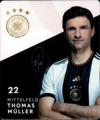 Produktbild von Karte 22 - Thomas Müller - WM 2022 REWE