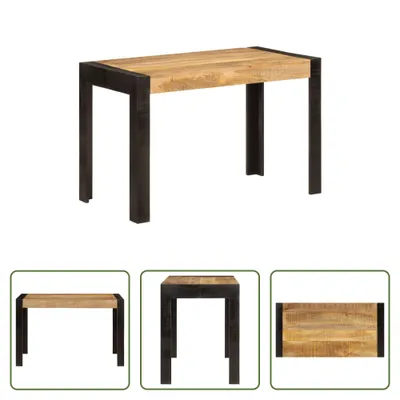 Produktbild von The Living Store Esstisch 120x60x76 cm Massivholz Mango