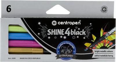 Produktbild von Sada metalických popisovačov Centropen 2590/6