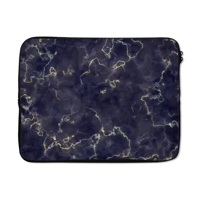 Produktbild von MuchoWow® Laptop Hülle 15 Zoll Marmor - Goldachat Laptoptasche - Laptoptasche - Sleeve - Rundum-Schutz