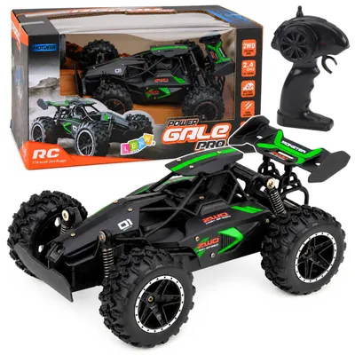 Produktbild von RC Offroad-Kletterauto, ferngesteuert, Schwarz, Maßstab 1:18, 15 km/h
