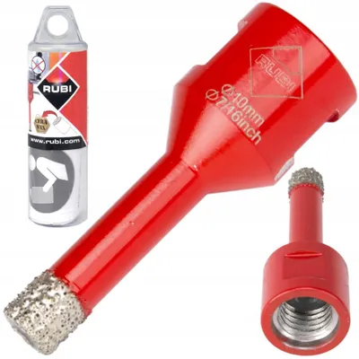 Produktbild von Rubi DryGres Diamantbohrkrone 10mm für Feinsteinzeug Keramik