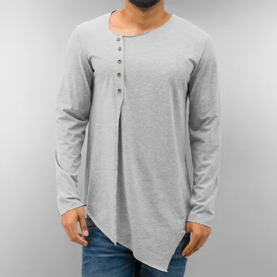 Image de T-shirt Homme Just Rhyse Zyon T-Shirt Grey - S