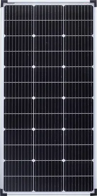 Immagine prodotto di pannello solare enjoy solar® modulo solare monocristallino 100W 12V (cornice argento), celle da 166 mm, 0% IVA.