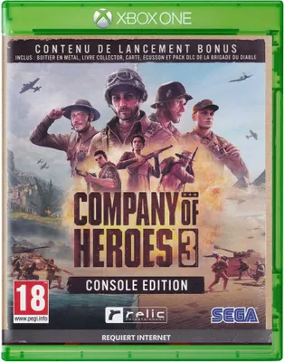 Produktbild von SEGA Company of Heroes 3 - Console Edition, Xbox Series X, M (Reif)
