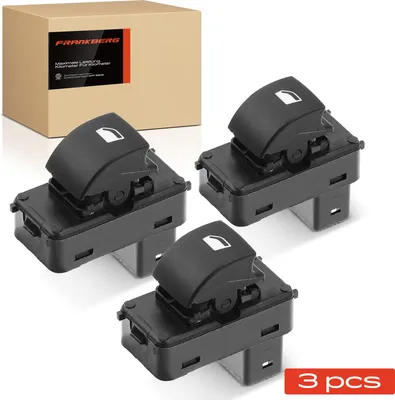 Immagine prodotto di Interruttore alzacristalli elettrici Frankberg 3x per Citroën Berlingo C4 Jumpy Peugeot 207 Expert Partner