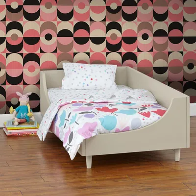 Produktbild von Coloray Fototapete 290x290 cm Latextapete Magicstick - Muster-Weinlese geometrisch