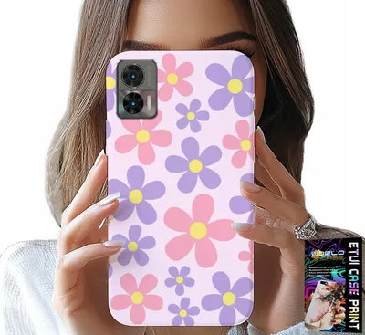 Obrázek produktu pro Pouzdro pro Motorola Edge 30 Neo – Barevné sedmikrásky, sedmikráska, květiny