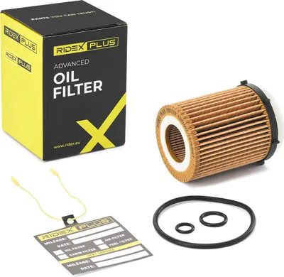 Produktbild von Ölfilter RIDEX PLUS 7O0135P Filtereinsatz passend für MERCEDES-BENZ C-Klasse Limousine (W204) C-Klasse T-modell (S204) C-Klasse T-modell (S205)