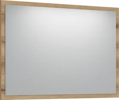 Produktbild von Garderobenspiegel >CORTE< in  Evoke Eiche Nachbildung - 100x64x2cm (BxHxT)