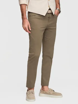 Produktbild von OMBRE Herren Chino Slim Fit Modern P1523 olive green XXL