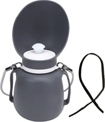 Immagine prodotto di Borraccia portatile pieghevole per cani Dispenser da viaggio in silicone a prova di perdite per passeggiate all'aperto 800 ml
