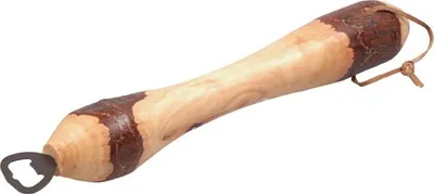 Produktbild von Flaschenöffner Knüppel, lackiert, mit Band