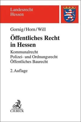 Obrázek produktu pro Öffentliches Recht in Hessen
