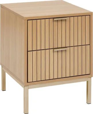 Produktbild von Table de Chevet 2 Schubladen Tasso Beige Five