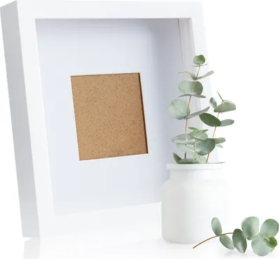 Image de Cadre photo - Blumfeldt casa chic camden - 23 x 23 cm - bois - blanc