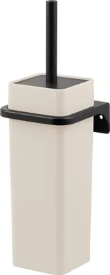 Immagine prodotto di bremermann Set WC SAVONA Softtouch incl. supporto a parete, portascopino, angolare - beige