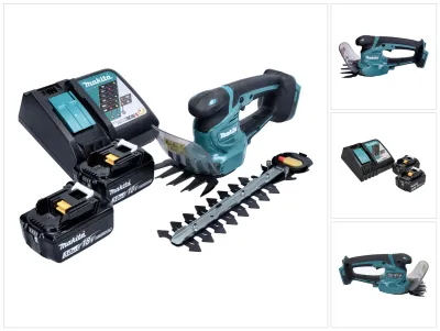 Immagine prodotto di Makita DUM 111 RFX cesoie per erba a batteria cesoie per arbusti 18 V + 2x batteria ricaricabile 3,0 Ah + caricabatterie