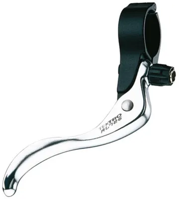Imagen del producto de Tectro - Juego de manetas de freno RL726 para ciclocross, diámetro 26 mm, color plateado