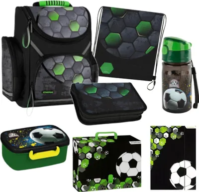 Produktbild von Schulranzen 7-teiliges Fußball-Schulset STK-24 Starpak