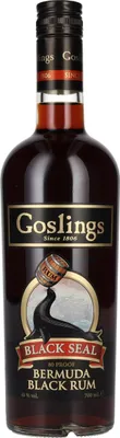 Image de Gosling's Rum Black Seal 80 Rhum des Bermudes