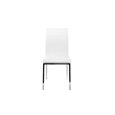 Produktbild von Miliboo - 2er-Set Design-Stühle Polyurethan Weiß SIMEA