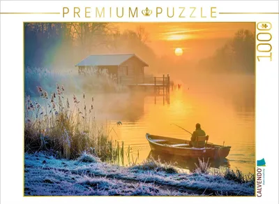 Produktbild von CALVENDO Puzzle Ein Motiv aus dem Kalender Thüringer Winterlandschaften | 1000 Teile Lege-Größe 64x48cm Foto-Puzzle für glückliche Stunden