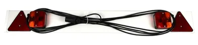 Obrázek produktu pro Panel koncových světel na přívěsný vozík, 1250 mm, 4 funkce, 7,5 m kabel