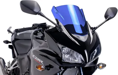 Image de PUIG z-racing écran bleu 330x260mm pour Honda cbr r