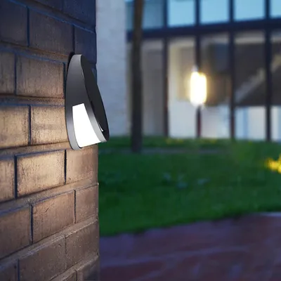 Produktbild von Eco-Light Außenwandleuchte "Sandwy" IP44 324lm 9W 4100K 7x18x18 1882GR